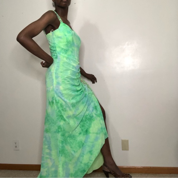 Y2K | LE GALA MON CHERI Mermaid Prom Dress - Picture 14 of 15